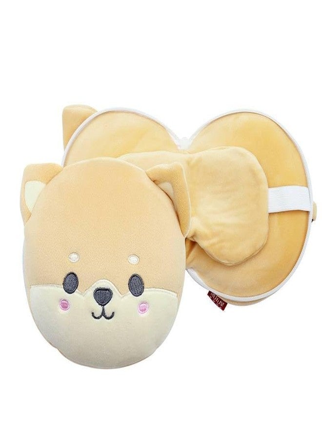 NETZILLA Pillow with Eye Mask for Kids, Teenagers, Travel Accessories for Airplane,Neck Pillow,Travel Pillow with Eye Mask for Sleeping, Multicolor & Design - Image 1